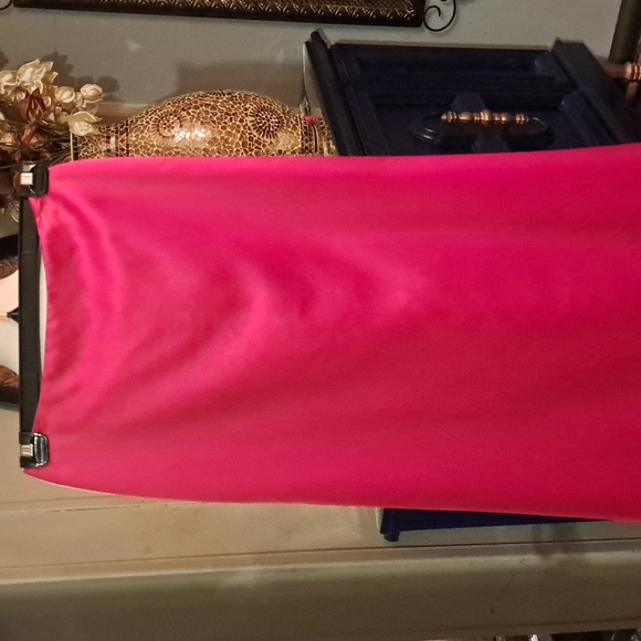 David's Bridal candy apple red skirt - Picture 2 of 3